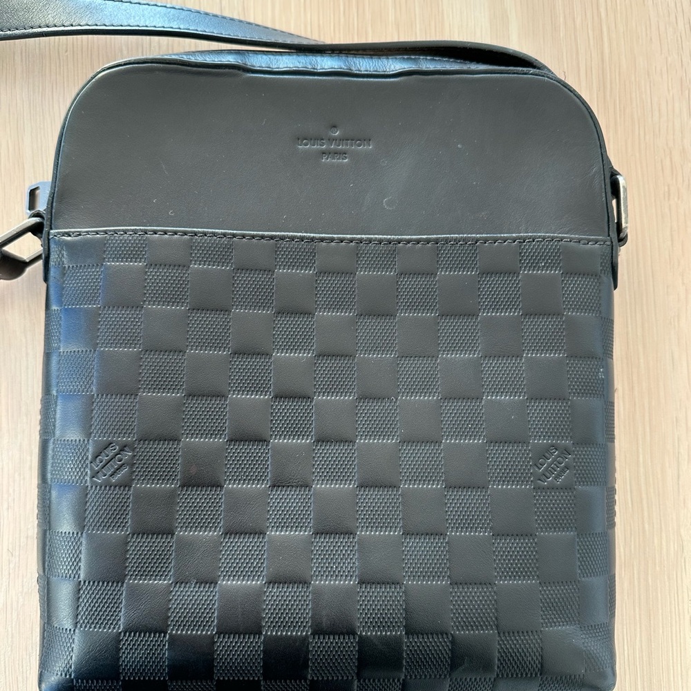 Louis Vuitton Black Messenger Bag